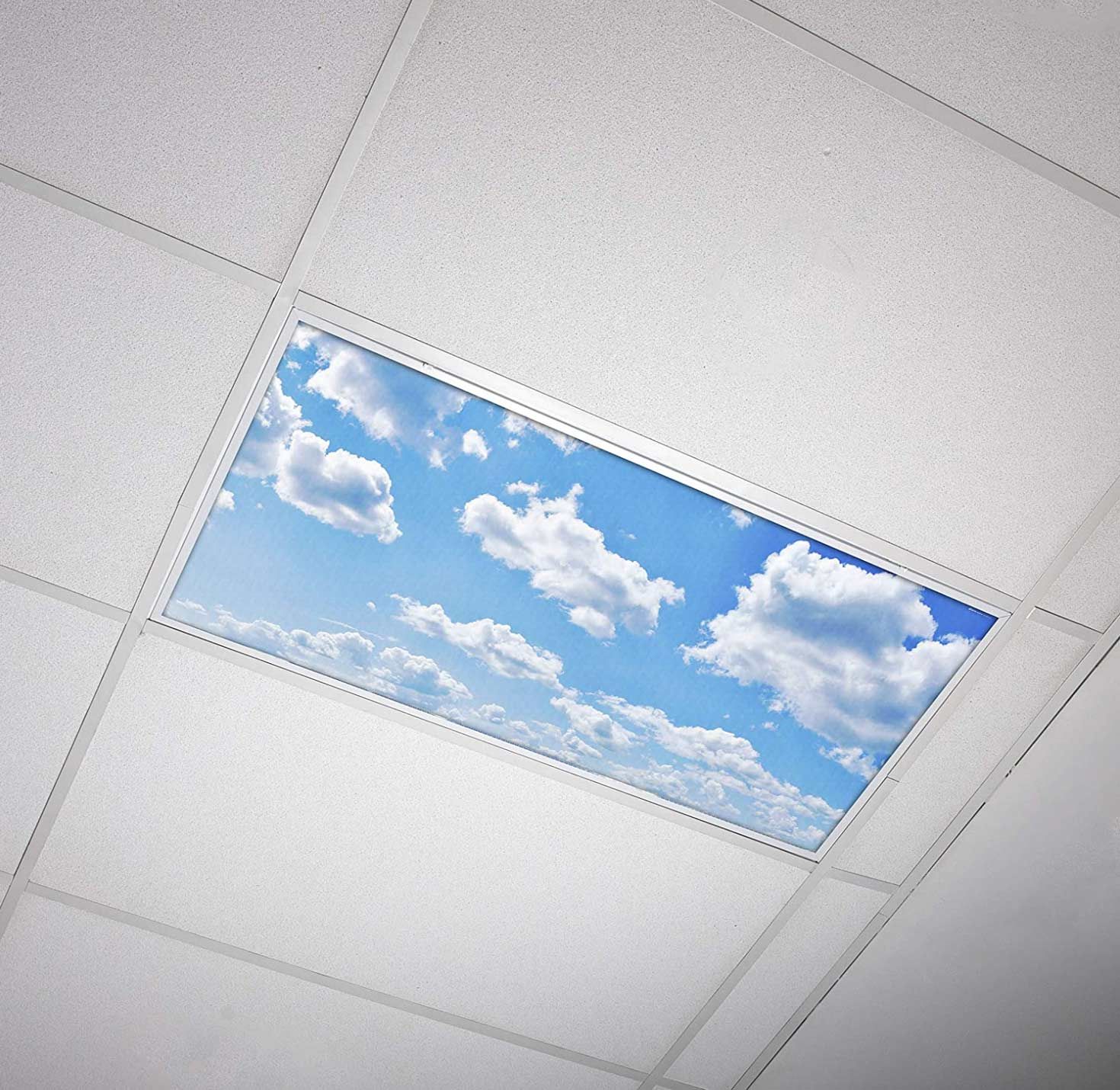 Fluorescent light cover for Office, Classroom, Hospital, from Amazon.com