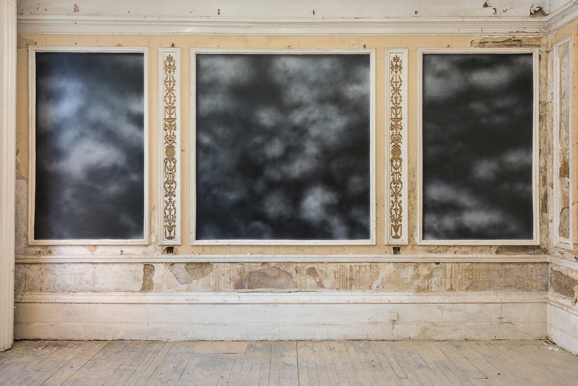 My wall painting, Mist