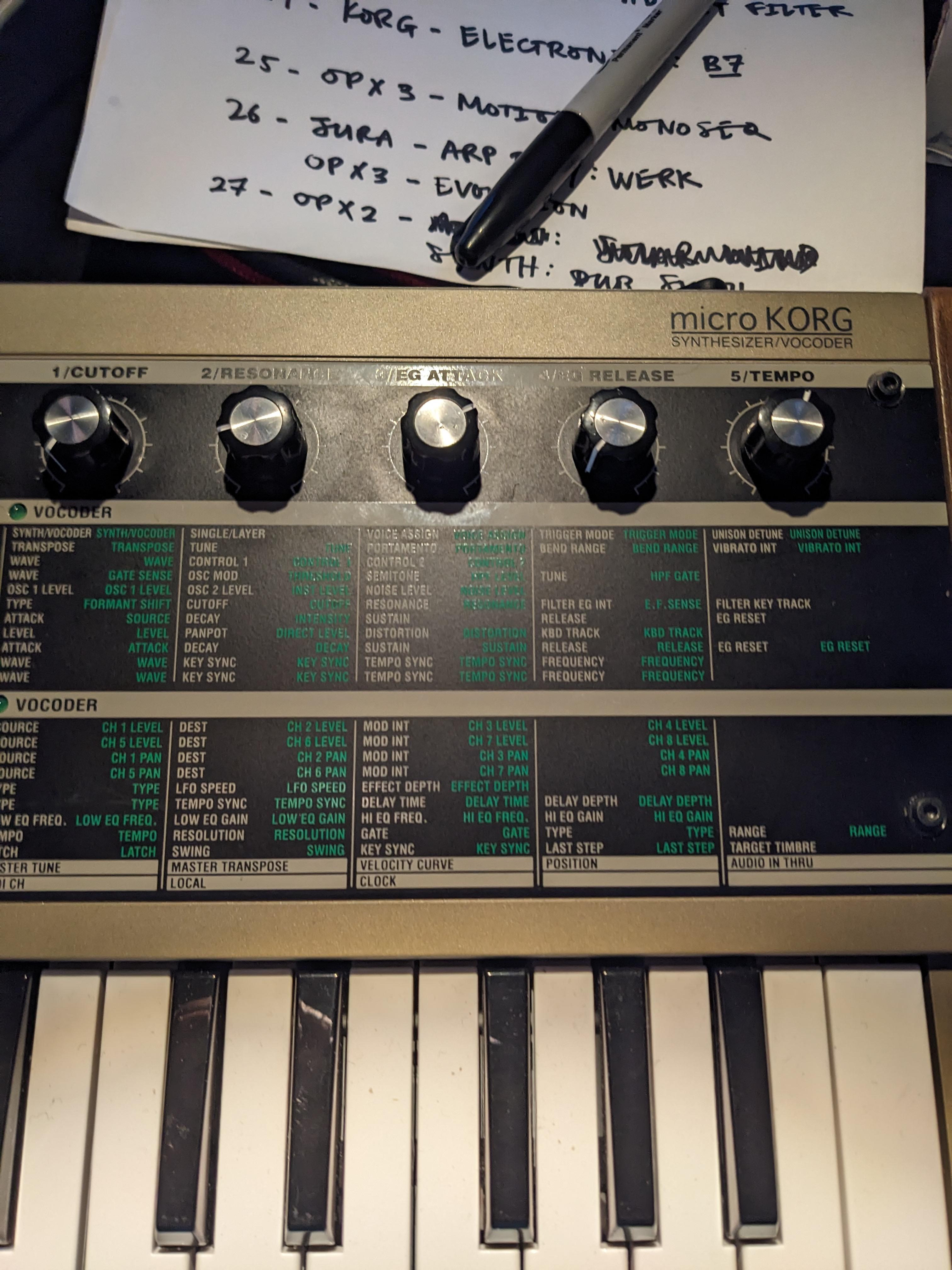 Photo courtesy of eos. Up close photo of keyboard.