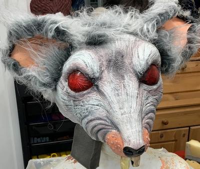 Rattenmaske für Narrenzunft | Foto: Michael Badent © Michael Badent