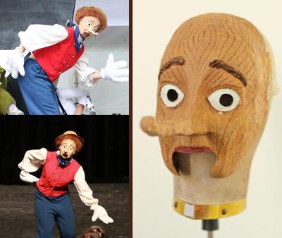 Pinocchio-Maske „Die Rache der Puppen“ | Foto: Uwe Starke / Romy Danko © Uwe Starke / Romy Danko