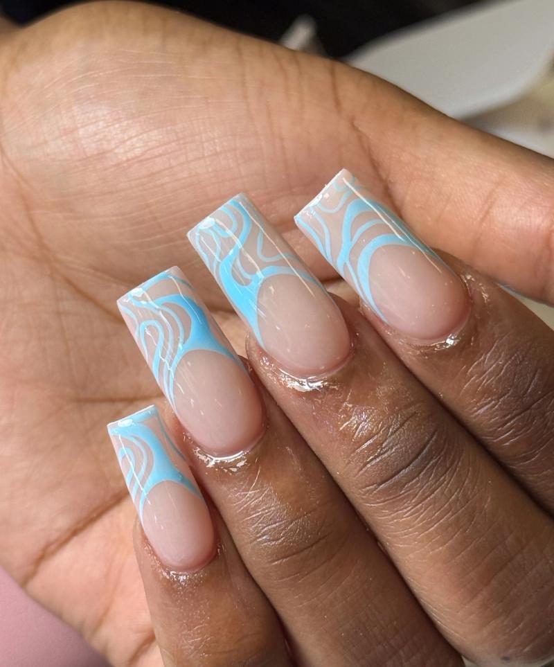 Custom nail design by Nail Pro in Silverdale