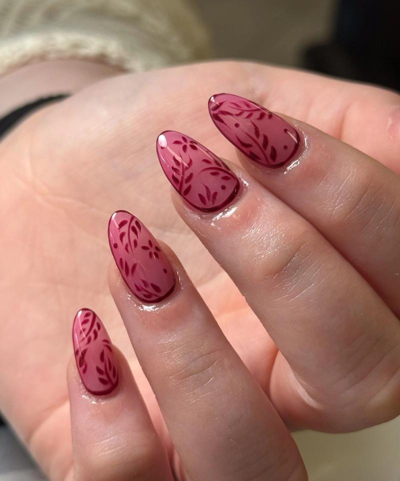 Custom nail design by Nail Pro in Silverdale