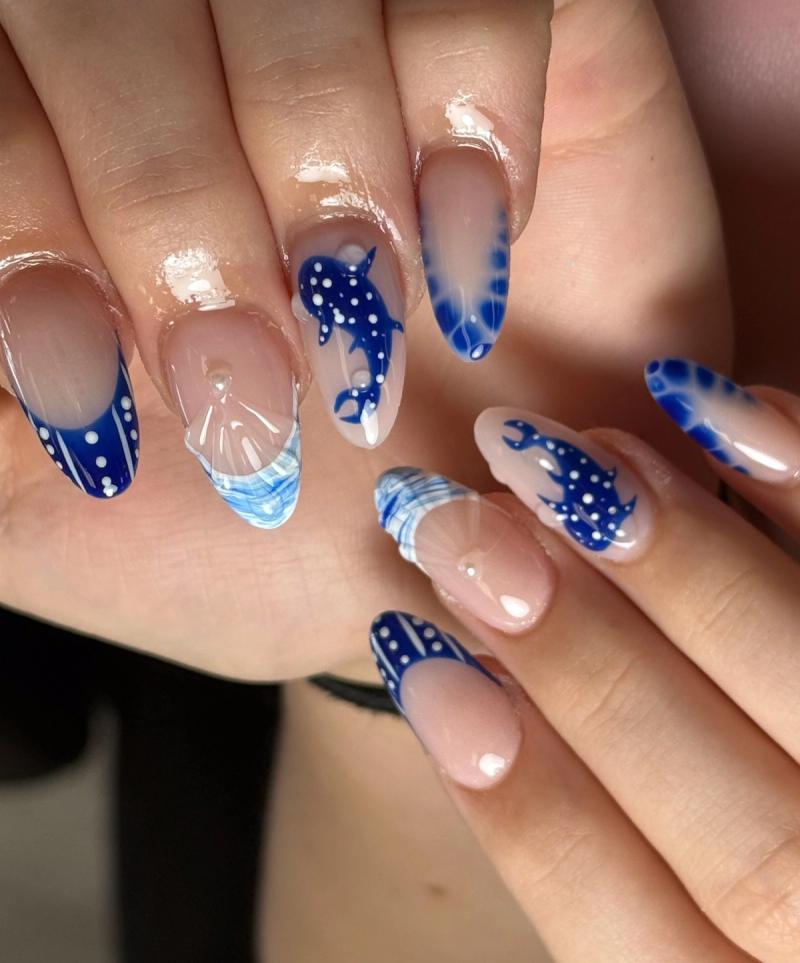 Custom nail design by Nail Pro in Silverdale
