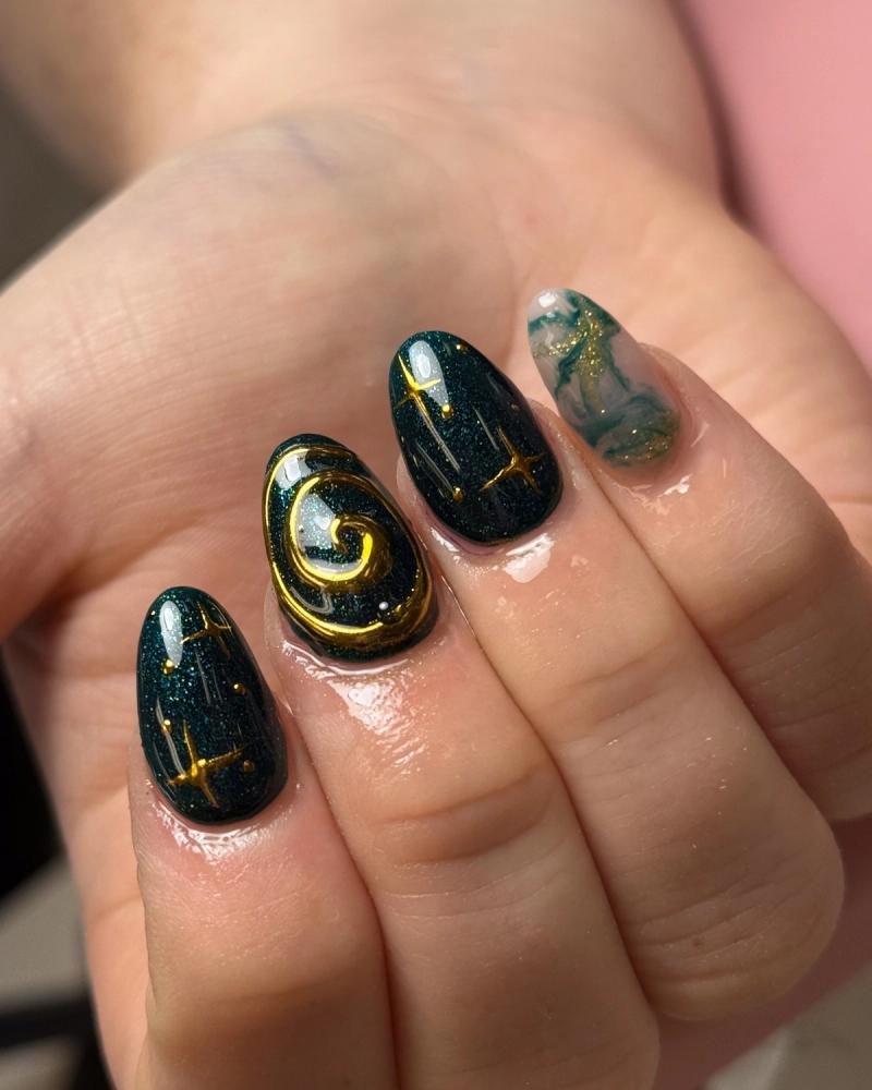 Custom nail design by Nail Pro in Silverdale