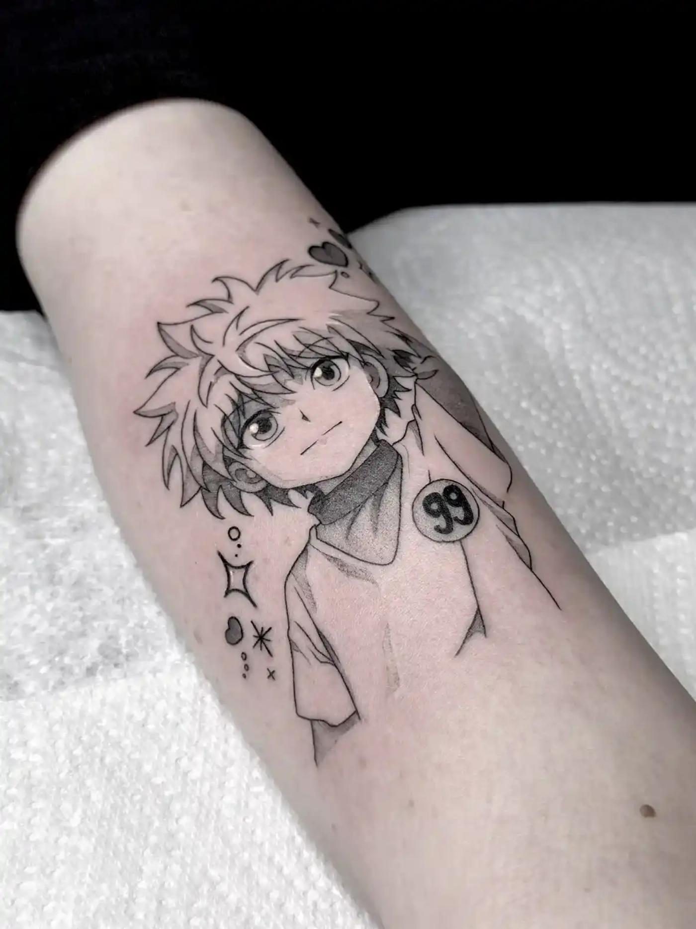 Anime-Tattoo von Maeve