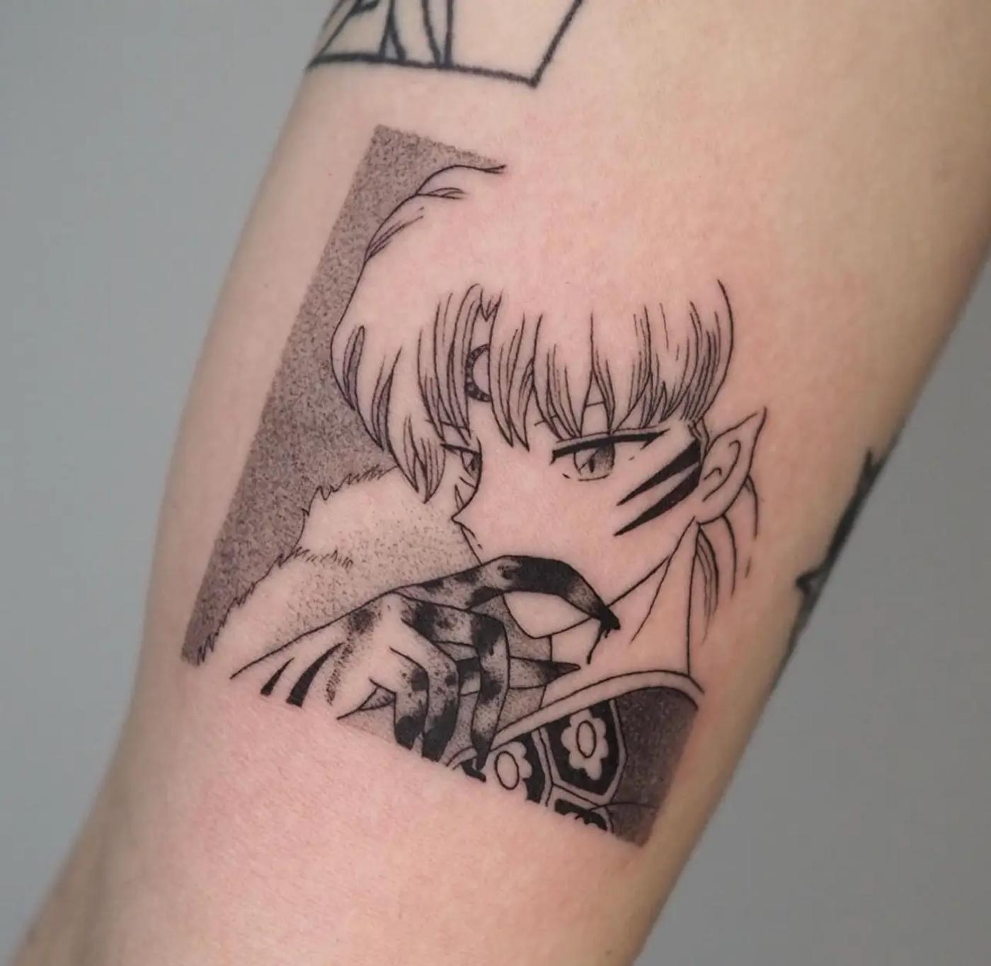 Anime-Cartoon-Tattoo