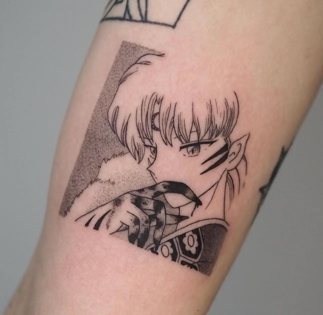 Anime-Cartoon-Tattoo
