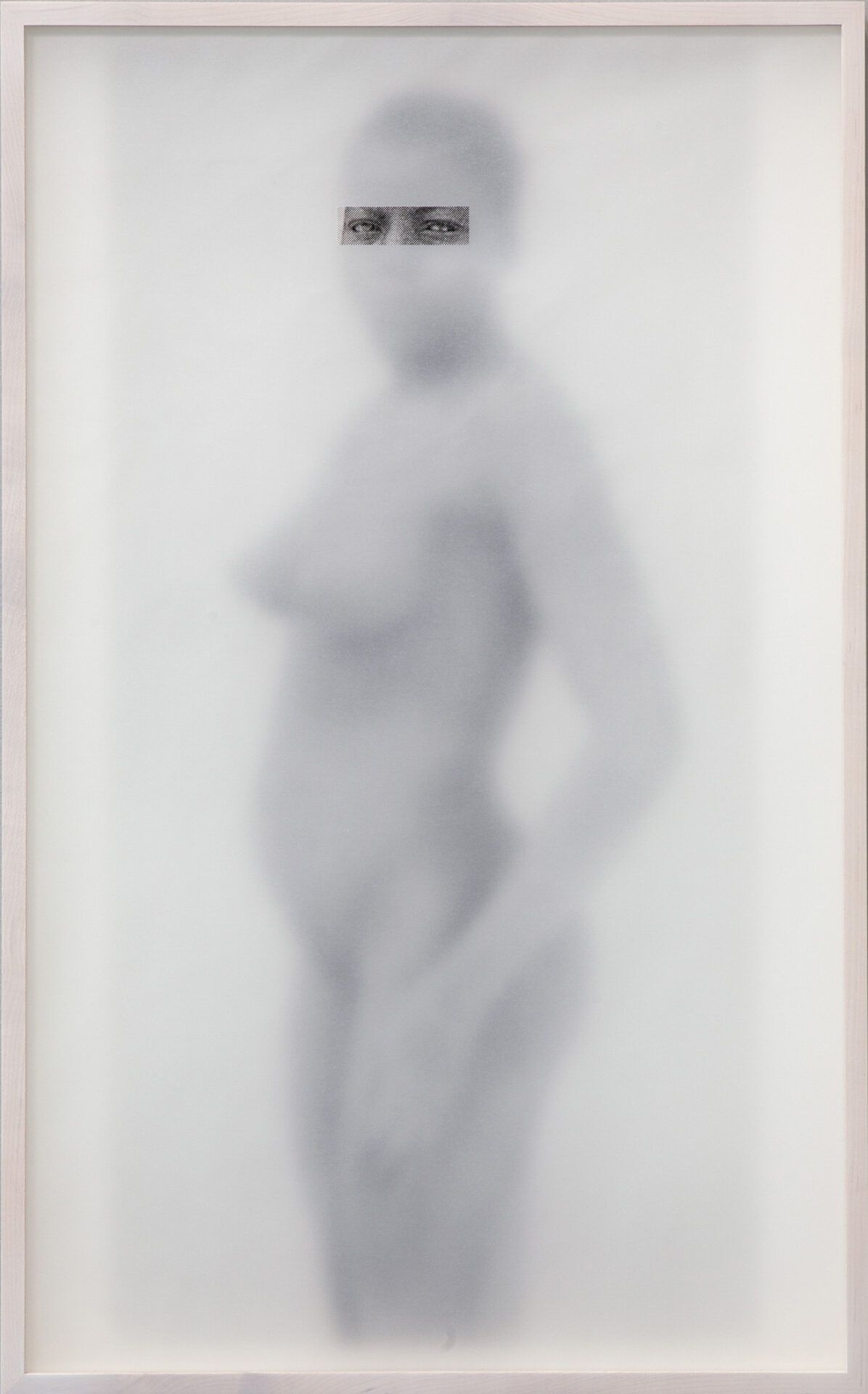 Milja Laurila. "Untitled Woman V", 2021. From the series "Untitled Women". Archival pigment print mounted on aluminum, cut paper. 87 x 54 cm. © the artist. Courtesy: Persons Projects.