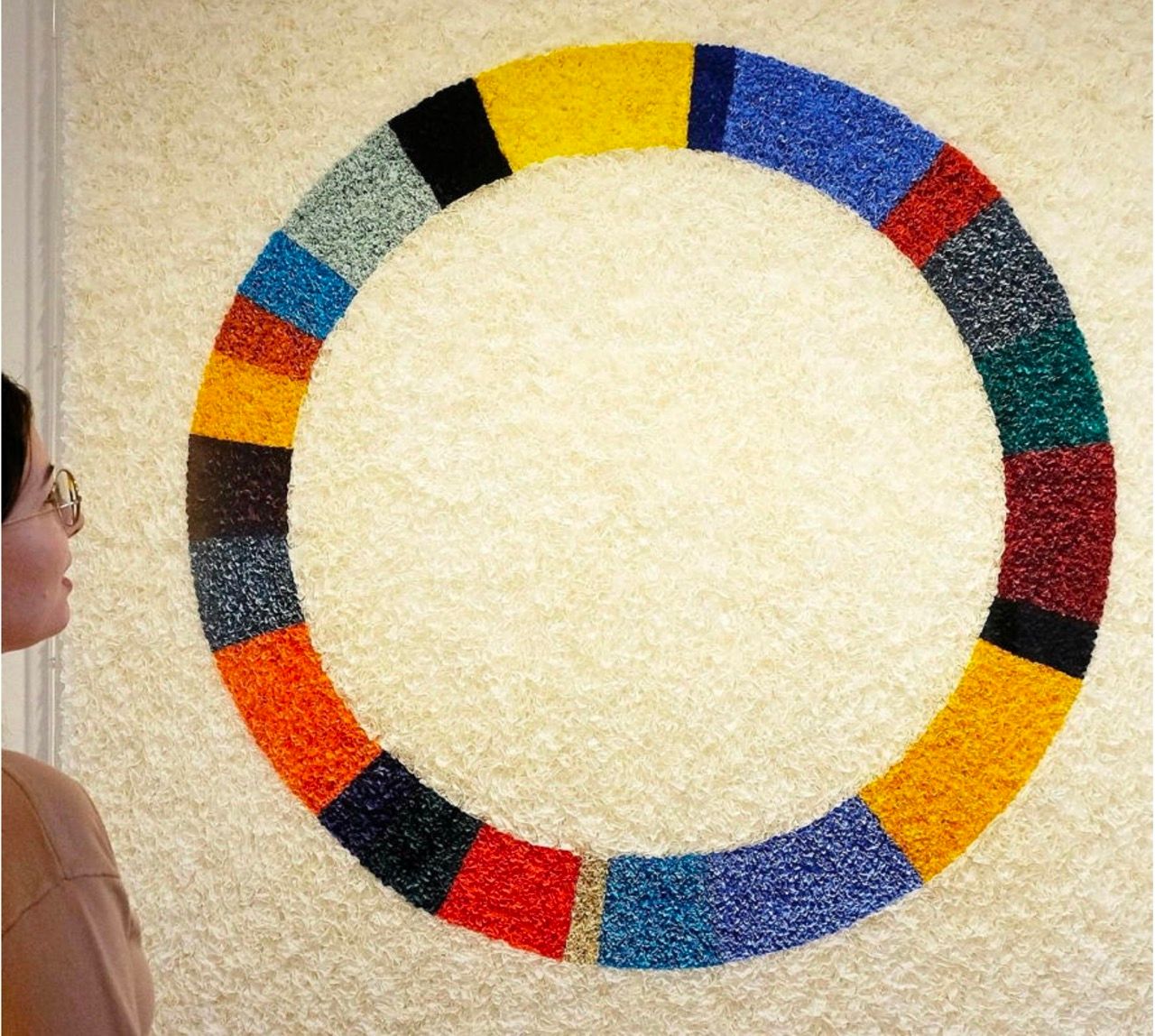 Lore Bert, „Circulum (JWvG)" on view at the Goethe Museum, Photo: City of Düsseldorf/Wilfried Meyer