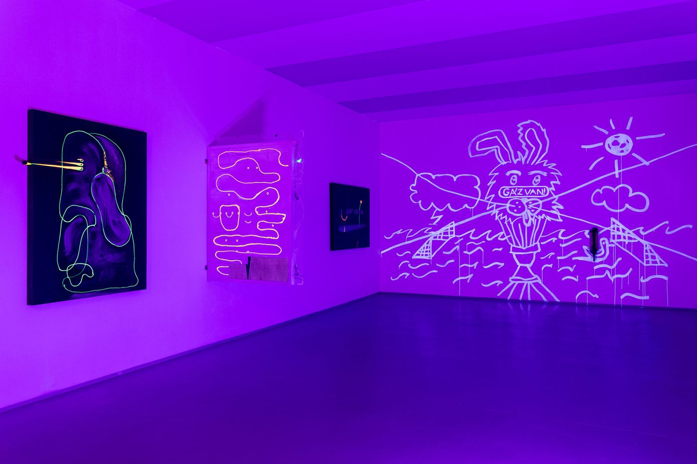 Ausstellungsansicht: Lőrinc Borsos: Neo Inertia, 2024, acb Gallery