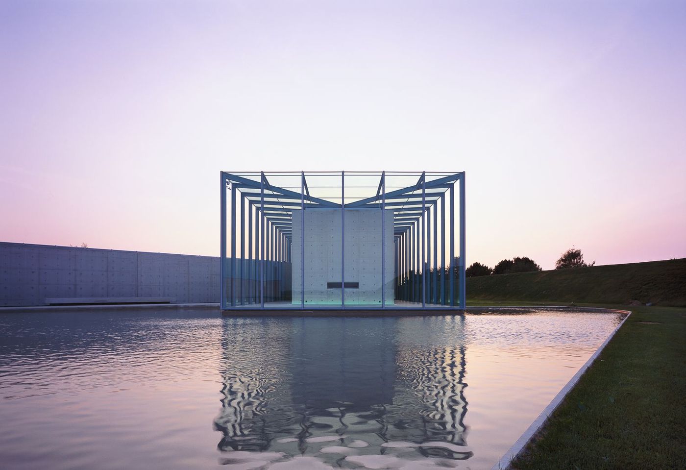 Außenansicht Langen Foundation, Neuss. Photo: Tomas Riehle, Langen Foundation.