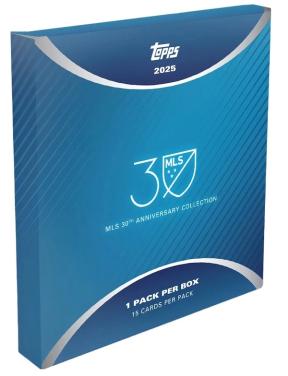 2025 Topps MLS 30th Anniversary Collection box