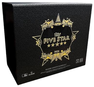 2026 Topps Five Star Baseball product box