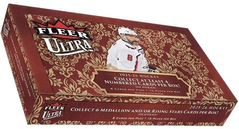 2025-26 Upper Deck Fleer Ultra Hockey box