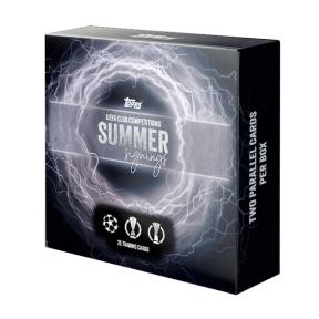 2023 Topps Summer Signings UEFA Club Competitions Soccer Cards box