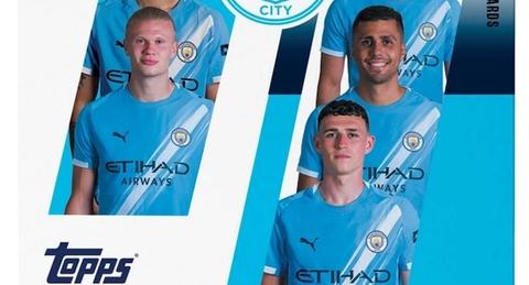 2025-26 Topps Manchester City Team Set box