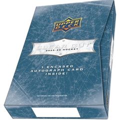 2025-26 Upper Deck Clear Cut Hockey product