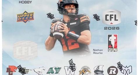 2026 Upper Deck CFL Football box