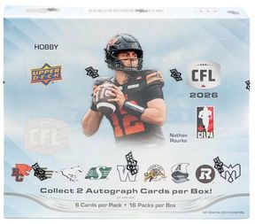 2026 Upper Deck CFL Football box