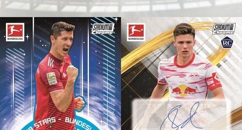2022 Topps Stadium Club Chrome Bundesliga Soccer Cards Checklist box
