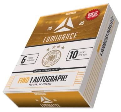 2026 Panini Luminance Germany Soccer Cards product box