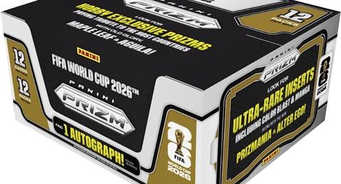 2026 Panini Prizm FIFA World Cup Soccer Cards box