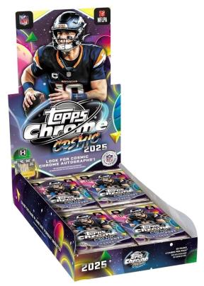 2025 Topps Cosmic Chrome Football box