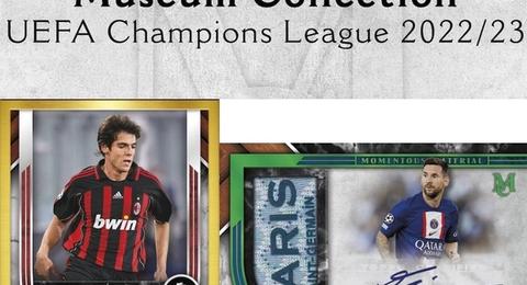 2023 Topps Museum Collection UEFA Champions League Soccer Cards Checklist box