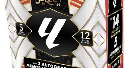 2025-26 Panini Select La Liga Soccer Cards box