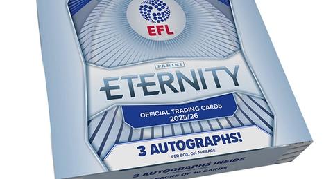2025-26 Panini EFL Eternity Soccer Cards box