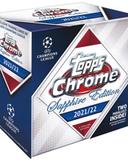 2022 Topps Chrome Sapphire Edition UEFA Champions League Soccer Cards Checklist