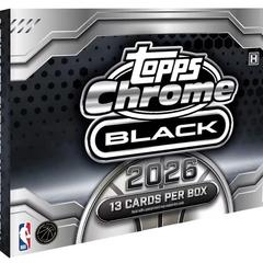 2025-26 Topps Chrome Black Basketball product
