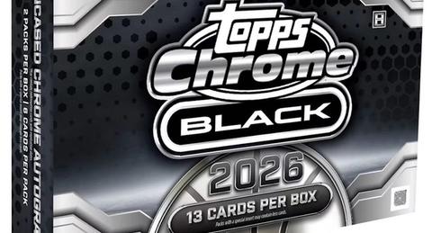 2025-26 Topps Chrome Black Basketball box