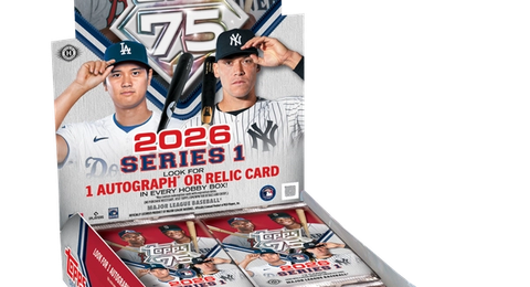 2026 Topps Series 1 Baseball box