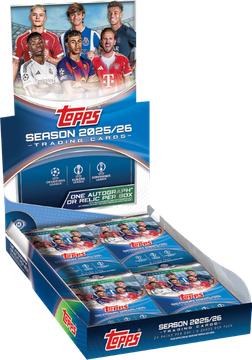 2025-26 Topps UEFA Club Competitions Flagship Soccer Cards product box