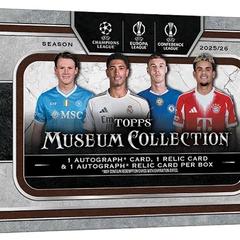 2025-26 Topps Museum UEFA Club Competitions Soccer Cards product