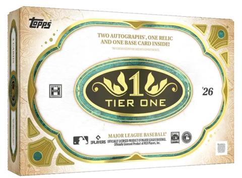 2026 Topps Tier One Baseball product box