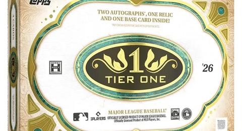 2026 Topps Tier One Baseball box
