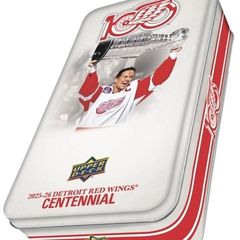 2025-26 Upper Deck Detroit Red Wings Centennial Hobby Hockey product