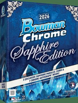 2026 Bowman Chrome Baseball Sapphire Edition product box