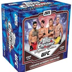 2025 Topps Chrome UFC Sapphire Edition product