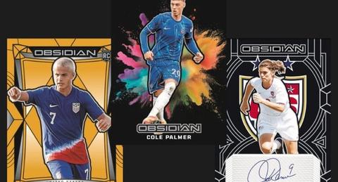 2024-25 Panini Obsidian Soccer Cards Checklist box