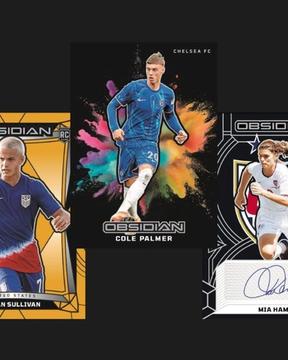2024-25 Panini Obsidian Soccer Cards Checklist box