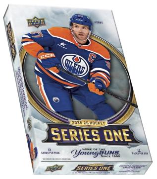 2025-26 Upper Deck Series 1 Hockey Cards product box