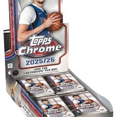 2025-26 Topps Chrome Basketball Cards product
