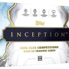2025-26 Topps Inception UEFA Club Competitions Soccer Cards product
