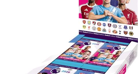 2026 Topps Premier League Soccer Cards box