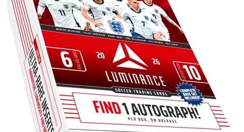 2026 Panini Luminance England Soccer Cards box