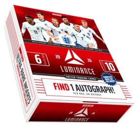 2026 Panini Luminance England Soccer Cards box